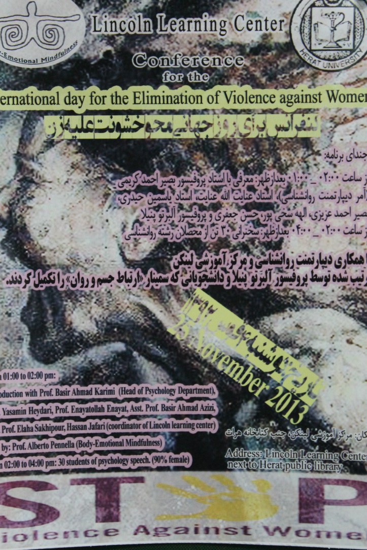 I'm proud to have organized this conference with many female speech.